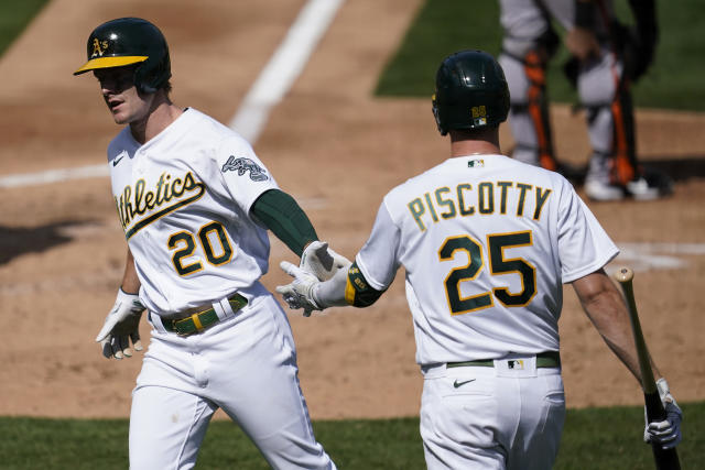 A's Mark Canha keeps contributing everywhere