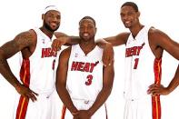 LeBron James, Dwyane Wade and Chris Bosh have already made the Heat the favorite to win the 2011 championship, according to Las Vegas odds makers