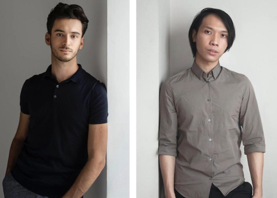 Antonin Hautefort and Ignatio Tenggara, founders of Atelier Pendhapa.