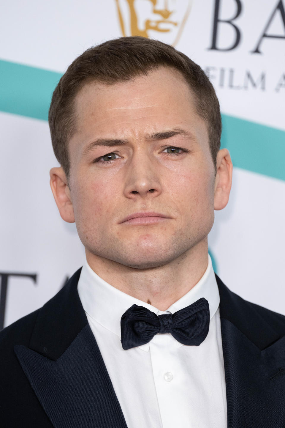 Closeup of Taron Egerton