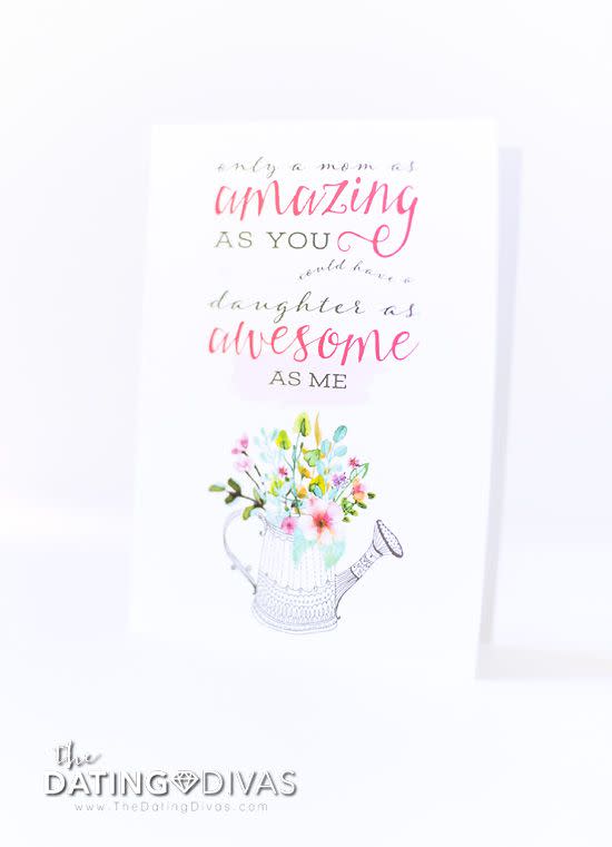 Only a Mom As Amazing As You Card