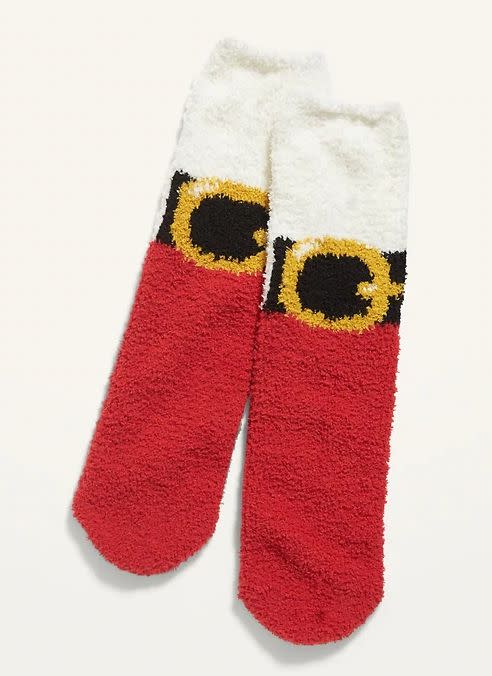 These Cozy Crew Socks are available in one size and 13 prints. <a href="https://fave.co/32CWBya" target="_blank" rel="noopener noreferrer">Get them on sale for 50% off (normally $6) at Old Navy</a>.