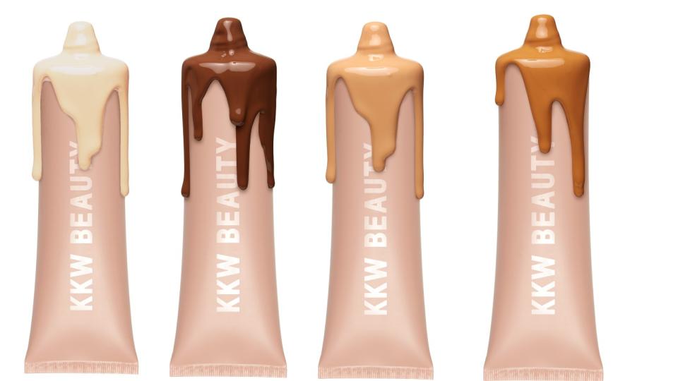 KKW Beauty SKIN PERFECTING BODY FOUNDATION, $45.