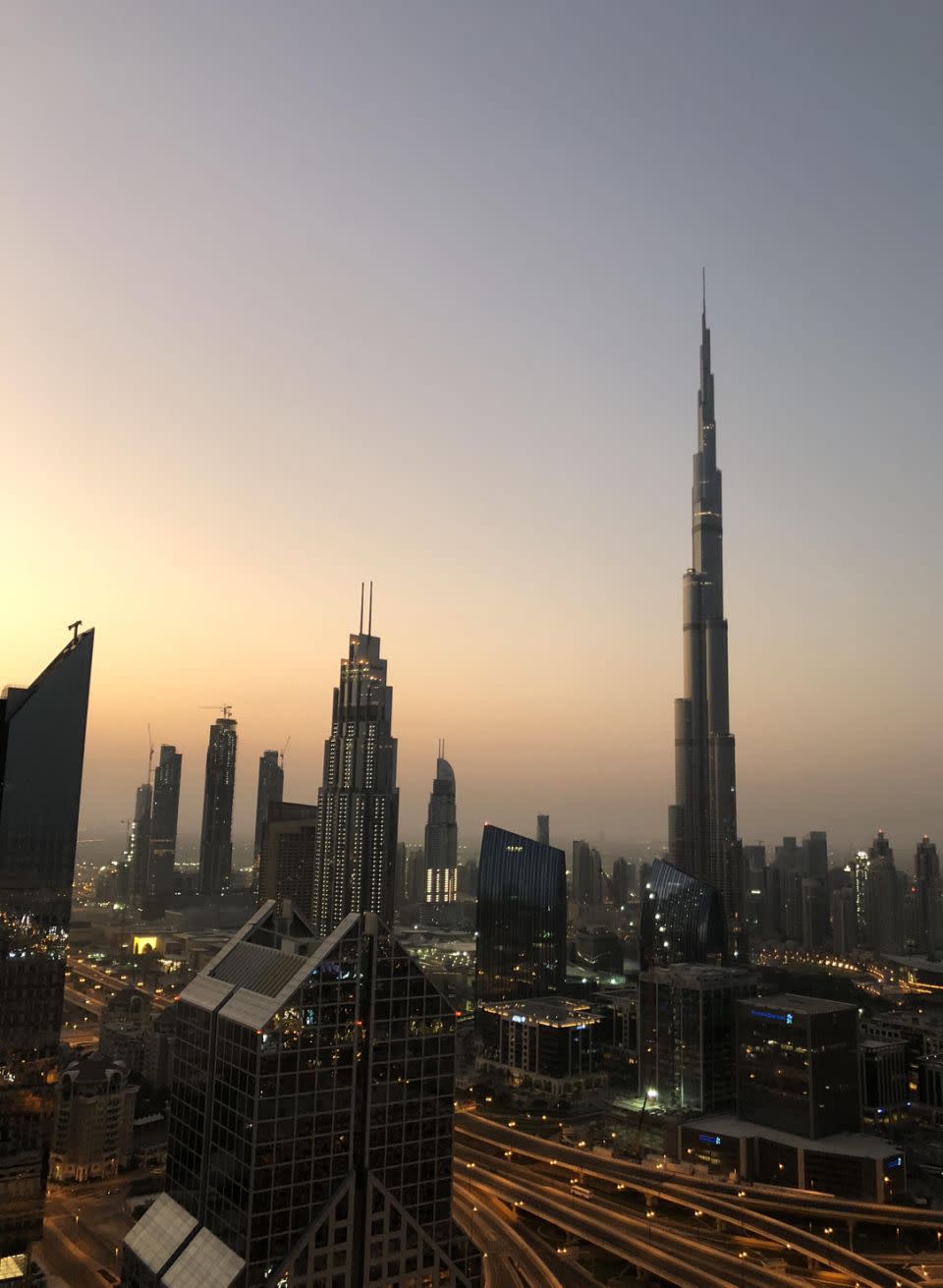 The view from the Horizon Club's observation deck.