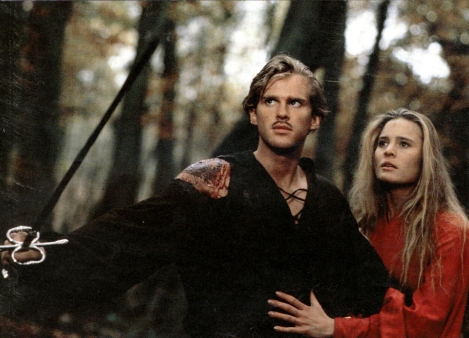 THE PRINCESS BRIDE CARY ELWES AND ROBIN WRIGHT PRNN     Date: 1987 (Alamy Stock Photo)