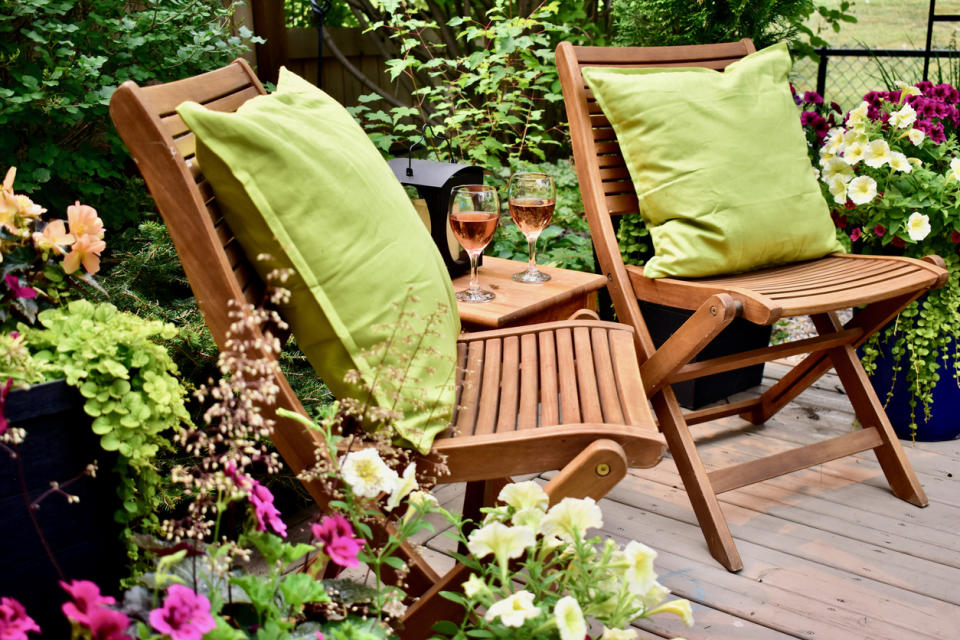 Update your yard with these super deals on patio furniture.  (Source: iStock)