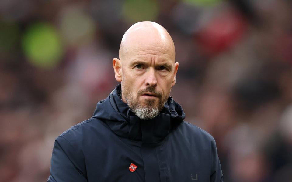 Crunch clash: Erik ten Hag will surely need a positive result when Manchester United go to Aston Villa (Getty Images)