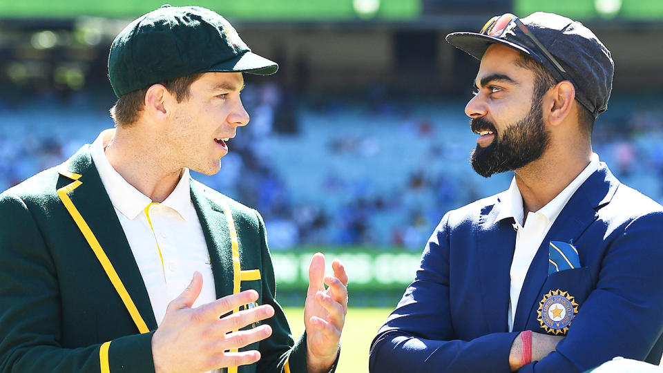 India and Australia will play a day-night Test next summer, following a cheeky jab at India's previous reluctance to play the new format. (Photo by Quinn Rooney/Getty Images)