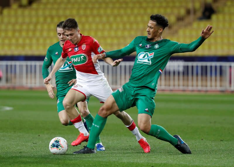 Coupe de France - Round of 16 - AS Monaco v AS Saint-Etienne