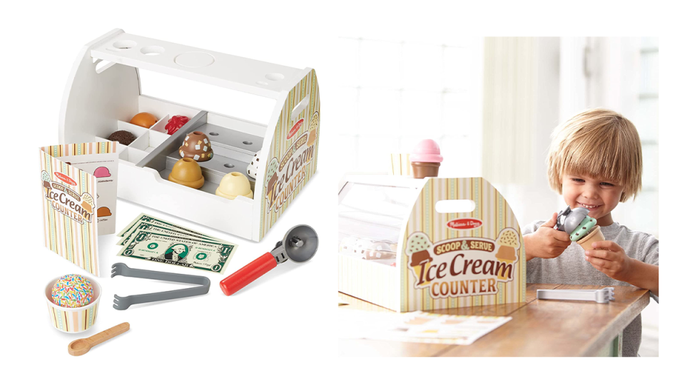 Best gifts for ice cream lovers: Wooden toy set