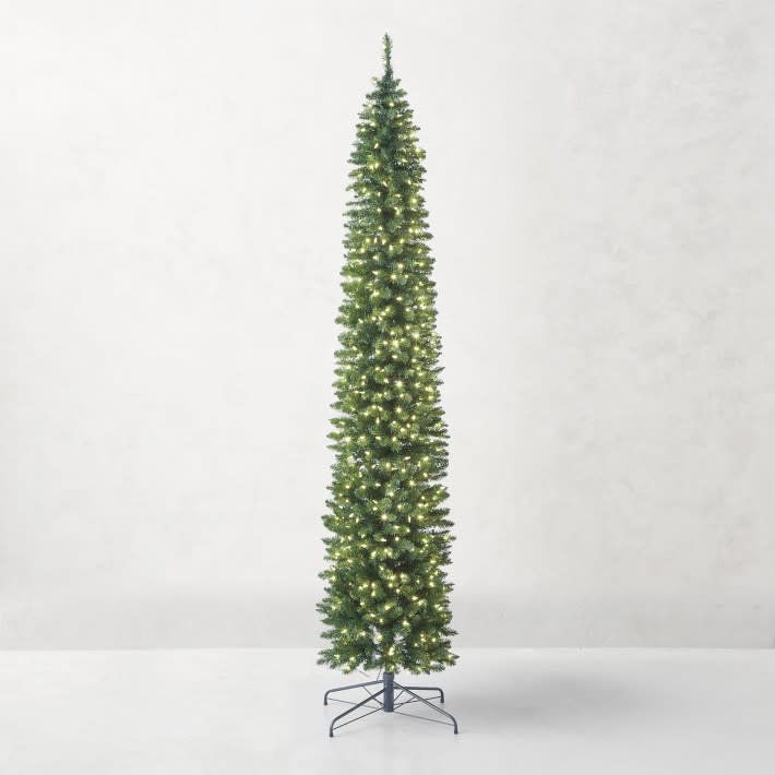 artificial christmas tree pencil william sonoma