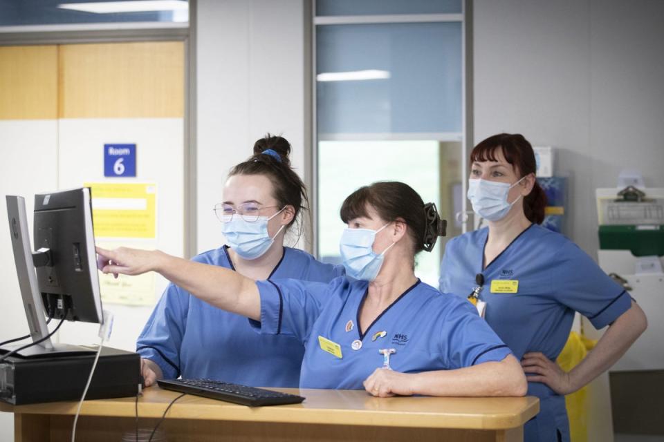 Nurses are to start voting on whether to strike over pay (Jane Barlow/PA) (PA)