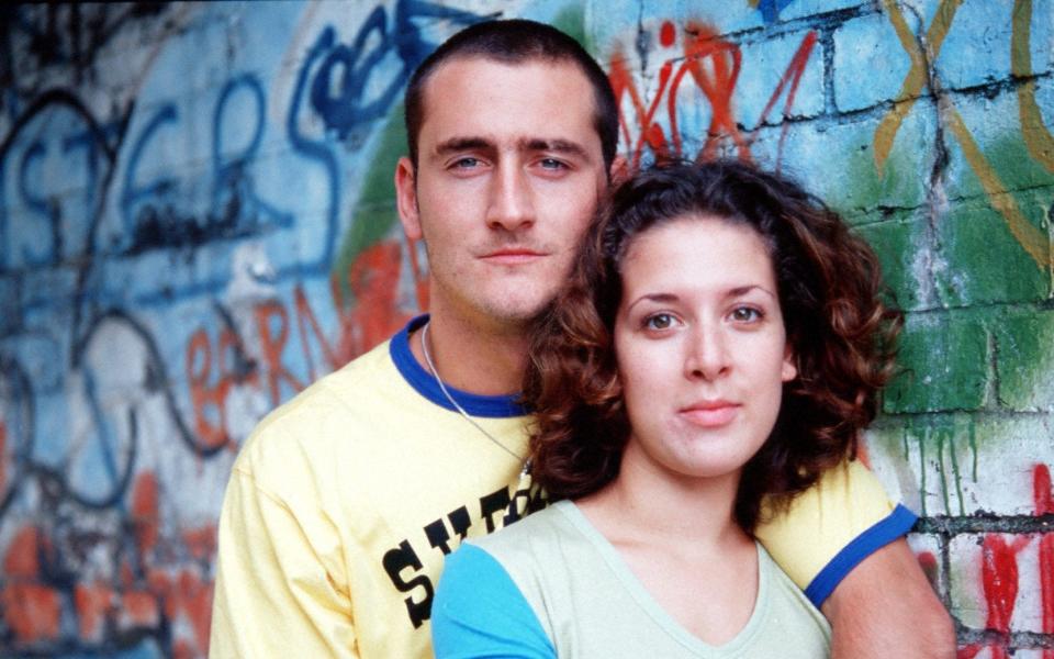 Will Mellor and Natalie Casey played couple Gaz and Donna - MATT SQUIRE