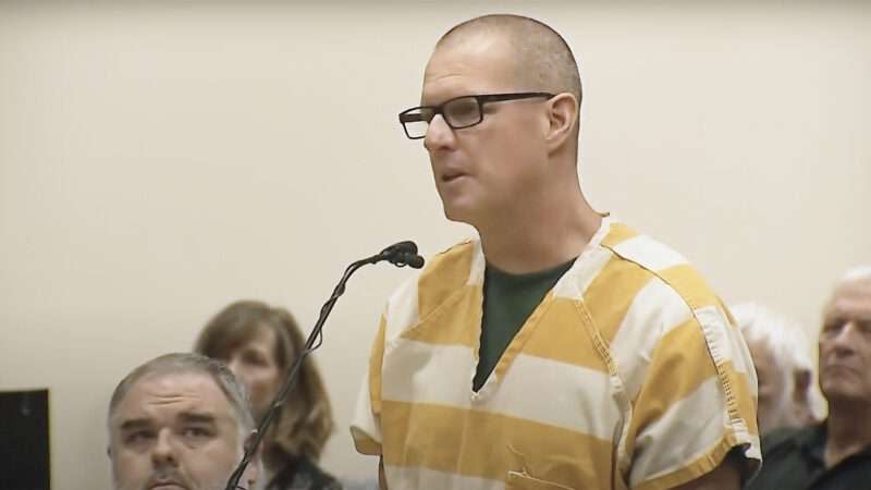 Peter Cichuniec at his sentencing