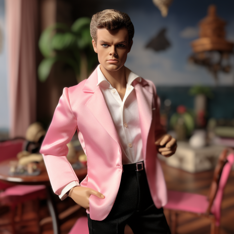 the celebrity in doll-form