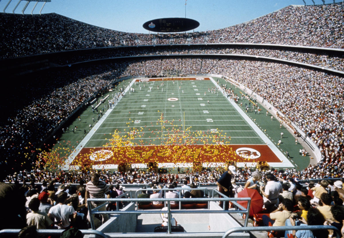 Chiefs reveal logo celebrating 50th anniversary of Arrowhead Stadium