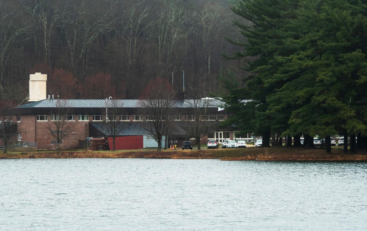 The Robert L. Moylan Jr. Water Filtration Plant operates on the bank on Holden Reservoir Number 2. The plant produces, on average, 22 million gallons of clean water daily.