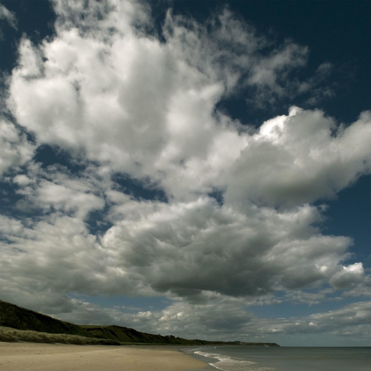 Clouds over Ballinesker Beach, Wexford, Ireland