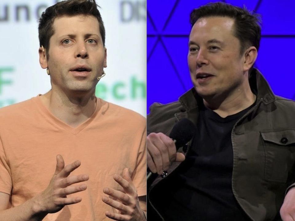 OpenAI CEO Sam Altman and Elon Musk