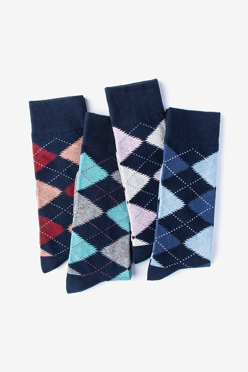 <p><a href="https://go.redirectingat.com?id=74968X1596630&url=https%3A%2F%2Fwww.ties.com%2Falynn-everyday-argyle-multicolor-sock-pack&sref=https%3A%2F%2Fwww.townandcountrymag.com%2Fstyle%2Fmens-fashion%2Fg40835134%2Fbest-dress-socks%2F" rel="nofollow noopener" target="_blank" data-ylk="slk:Shop Now;elm:context_link;itc:0;sec:content-canvas" class="link ">Shop Now</a></p><p>Everyday Argyle 4 Multicolor Sock Pack</p><p>ties.com</p><p>$54.00</p>