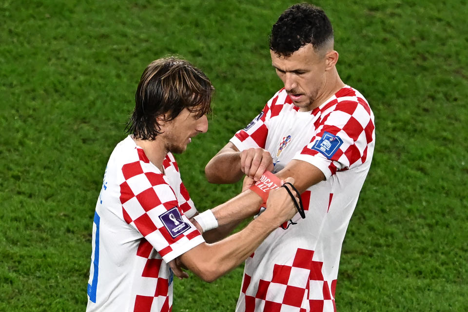 Perišić y Modric son los capitanes del equipo croata (Foto de: ANNE-CHRISTINE POUJOULAT/AFP via Getty Images)