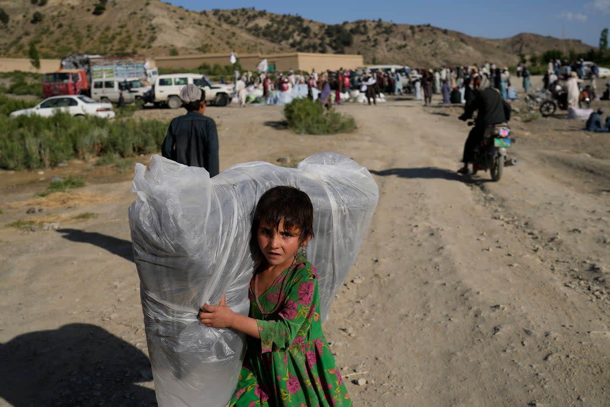 Afghanistan Earthquake (Copyright 2022 The Associated Press. All rights reserved.)