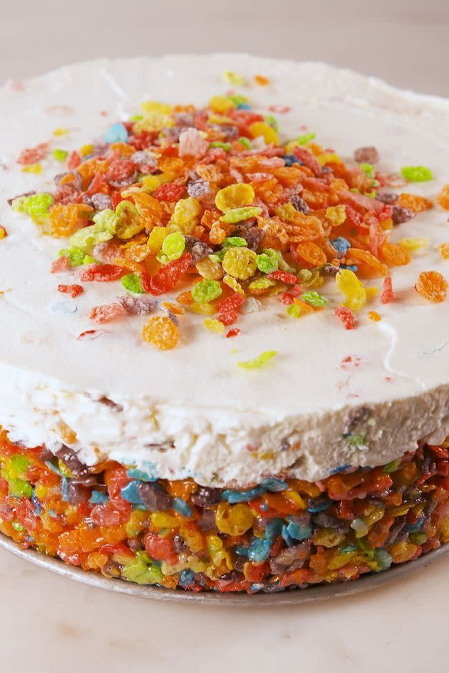 Fruity Pebbles Cheesecake