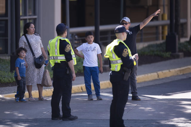 Tysons Corner Mall shooting: Cops hunt suspect after multiple shots fired  at shopping center forcing customers to flee