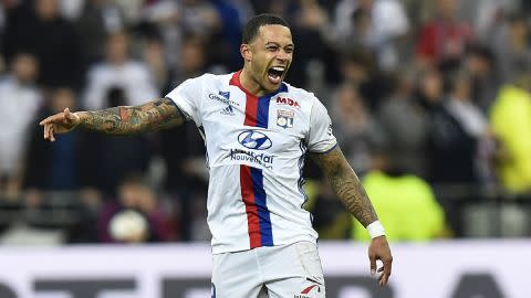 Memphis Depay Lyon 2017