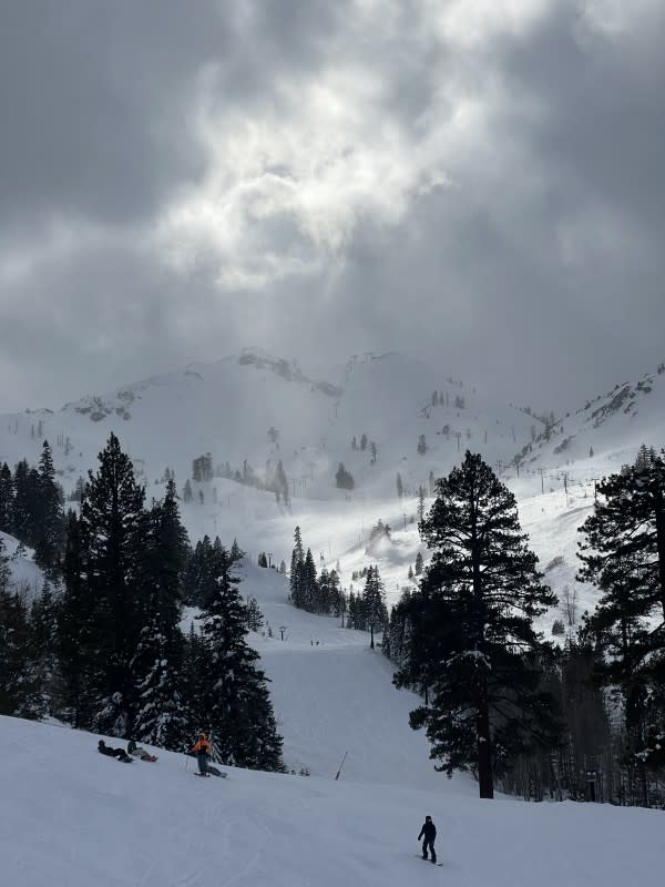 Looking towards Headwall from KT-22. March 5th, 2024. <p>Photo: Matt Lorelli/Powder Magazine</p>