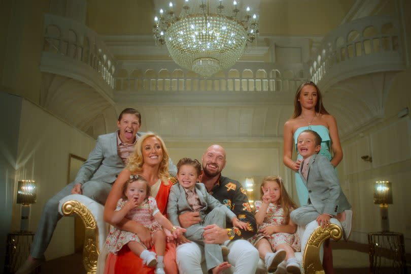 Tyson Fury's family