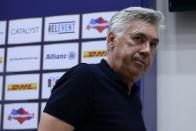 <p>Ja, auch er verlässt die Welt des Fußballs zuweilen: Starcoach Carlo Ancelotti hatte einen ganz kurzen Gastauftritt in "Star Trek Beyond". Regisseur Justin Li bot ihm die Szene an, als der Italiener die Dreharbeiten an seinem damaligen Wohnort Vancouver besuchte. Allerdings muss man schon sehr genau hinsehen, um Ancelotti zu erkennen. (Bild: Suhaimi Abdullah/Getty Images for ICC)</p>