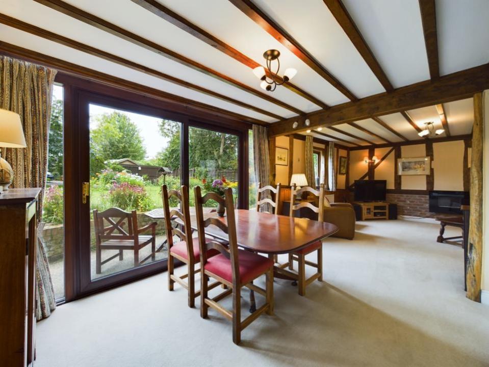 East Anglian Daily Times: The dining area opens out on to the garden via the sliding UPVC door