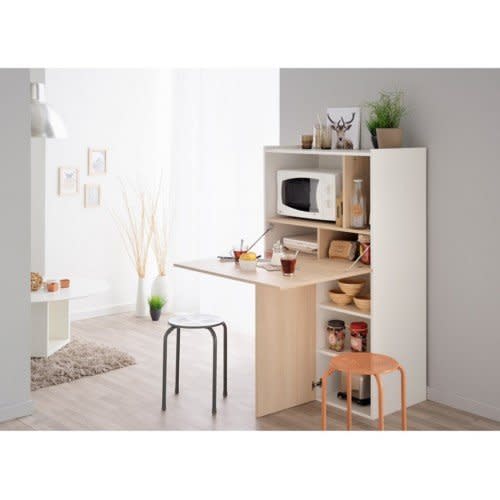 This&nbsp;clever multifunctional storage cabinet&nbsp;is perhaps designed for kitchen use, but it&rsquo;s&nbsp;smart enough to use just about anywhere&nbsp;you need more space and more tabletop seating. Living fuss-free doesn't have to mean living with no furniture, but more functional furniture. Get this storage cabinet at <a href="https://jet.com/product/detail/e0170c61eebd4c70bc14934ecb6d73f2?jcmp=afl:link:tv2R4u9rImY:na:na:na&amp;siteID=tv2R4u9rImY-iEmRia7rghjP_pA2Y6VBjg" target="_blank">Jet</a>.