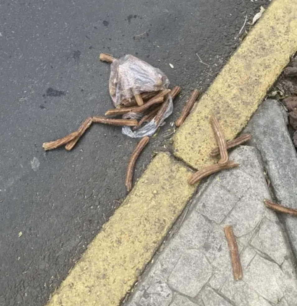 Spilled churros