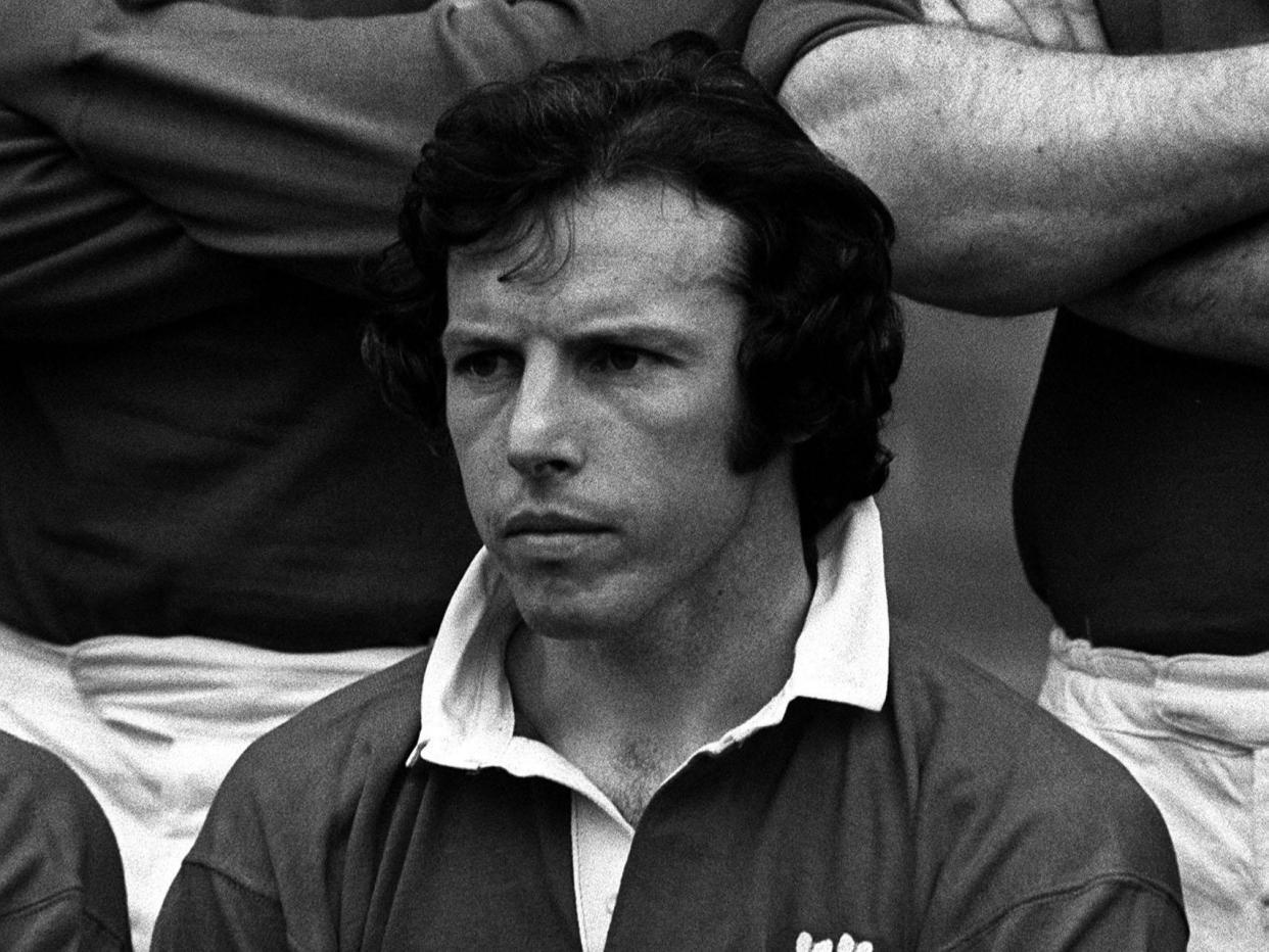 Former Welsh rugby player JJ Williams has died, aged 72 (PA)