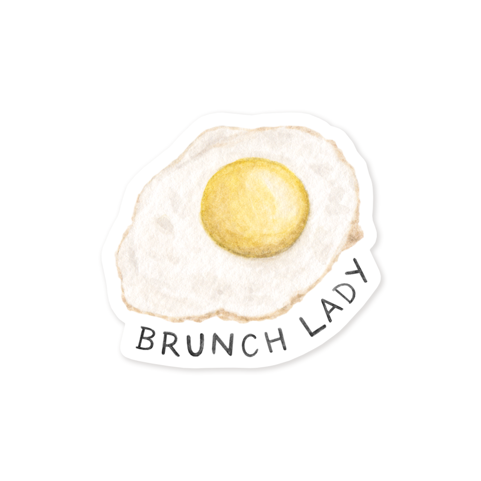 2) Shop Amy Zhang Brunch Lady Sticker