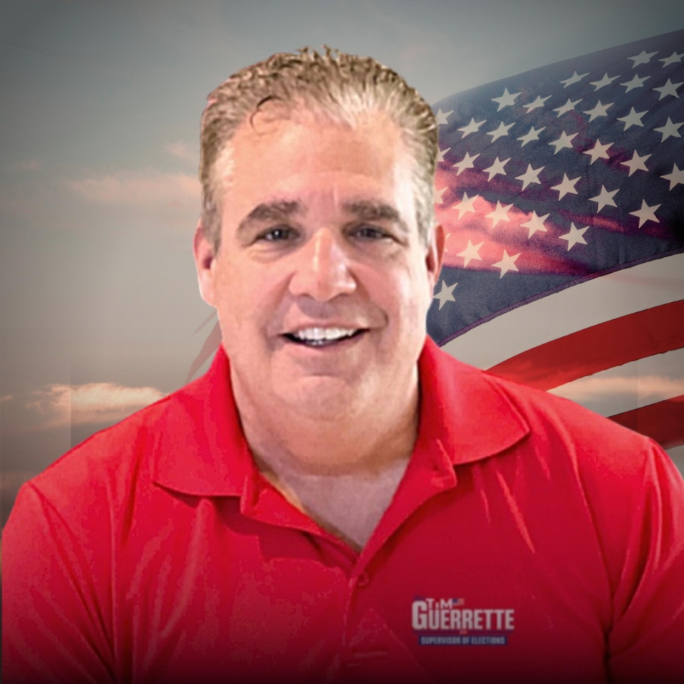 Tim Guerrette, a retired chief with the Collier County Sheriff's Office, is running for Supervisor of Elections in the Aug. 20 primary.