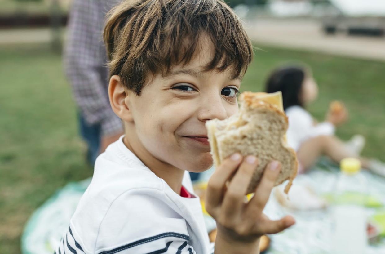 Dairy, meats and eggs can get risky when left in warm conditions. <a href="https://www.gettyimages.com/detail/photo/portrait-of-smiling-boy-holding-sandwich-with-his-royalty-free-image/691049473" rel="nofollow noopener" target="_blank" data-ylk="slk:Westend61 via Getty Images;elm:context_link;itc:0;sec:content-canvas" class="link ">Westend61 via Getty Images</a>