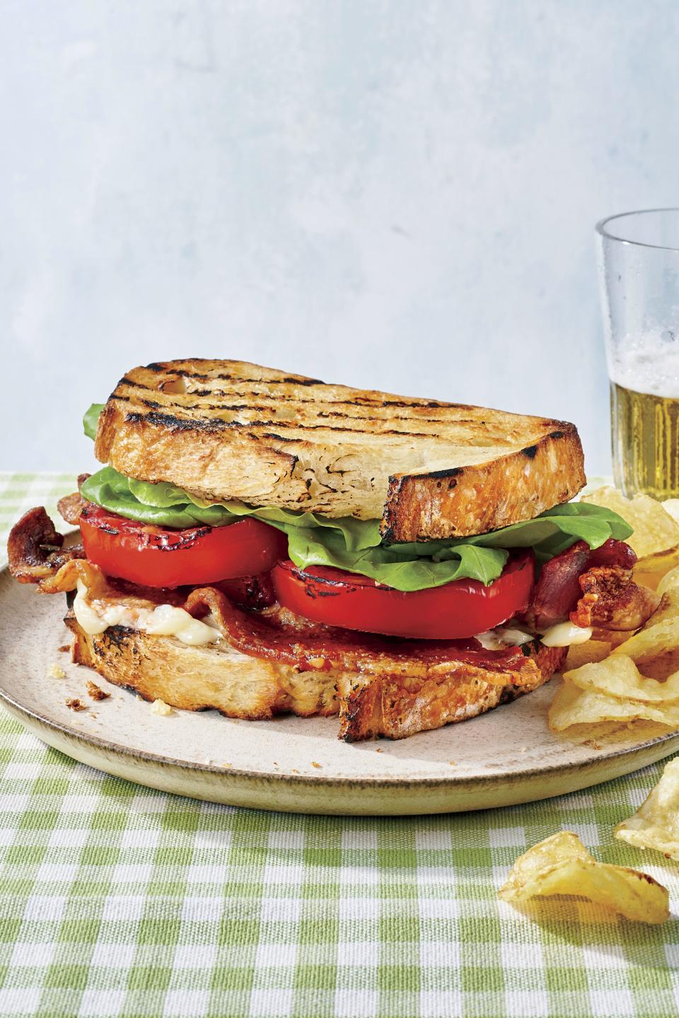 Smoky Grilled BLTs