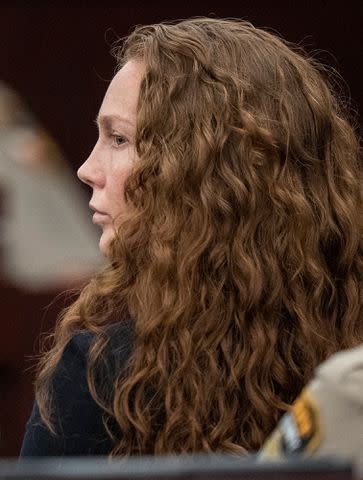 <p>Mikala Compton/Austin American-Statesman/AP, Pool</p> Kaitlin Armstrong sits with her defense lawyers during her murder trial at the Blackwell-Thurman Criminal Justice Center on Thursday, Nov. 16, 2023.