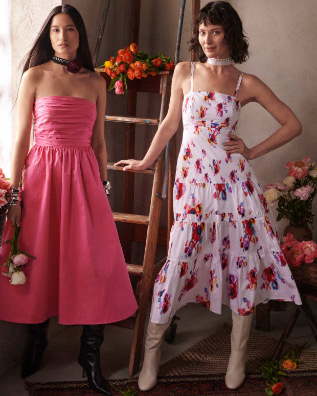 Varsha Thapa and Shalom Harlow<p>Photo: Courtesy of JCPenney</p>