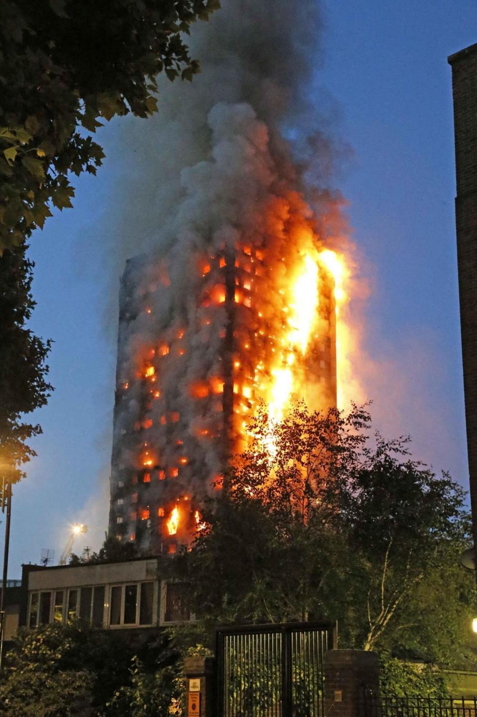 Grenfell tragedy: A fire ripped through the tower block in June last year