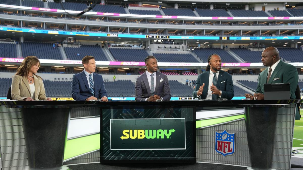 Larry Fitzgerald talks about his work on 'Monday Night Countdown