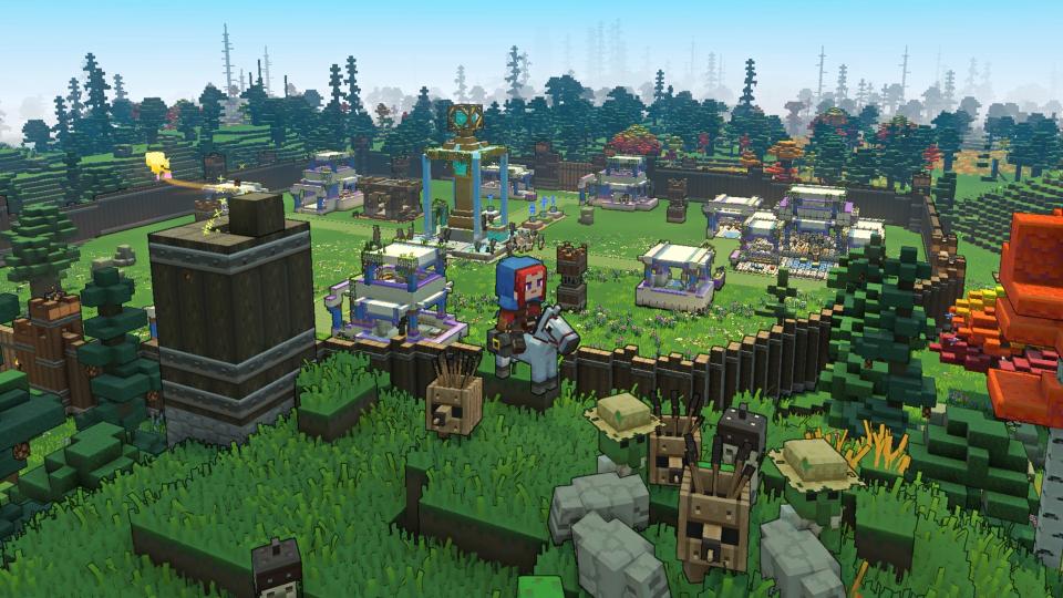 Minecraft Legends biomes