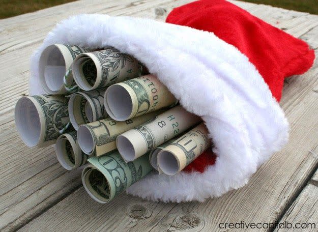 Money Stocking Stuffer Idea