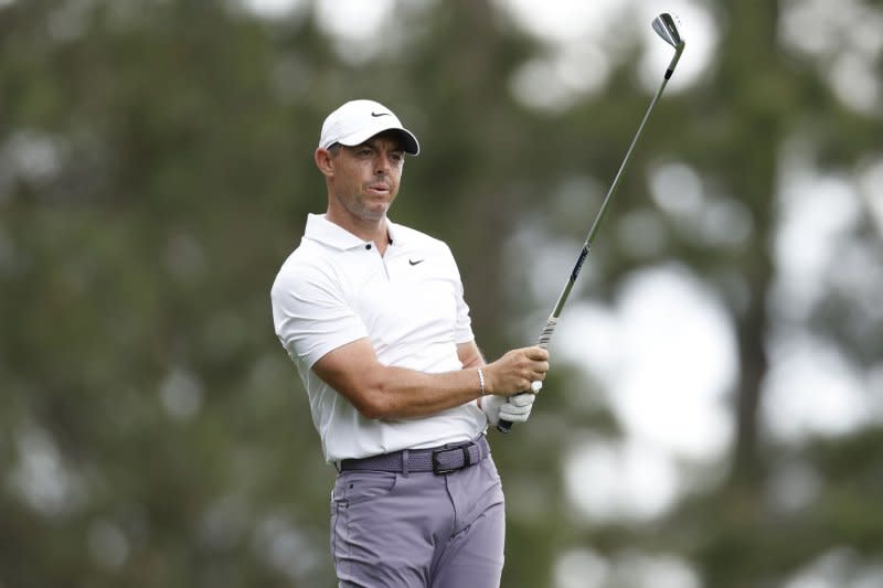 Rory McIlroy (pictured) and Shane Lowry earned $1.2 million apiece for winning the 2024 Zurich Classic. File Photo by John Angelillo/UPI