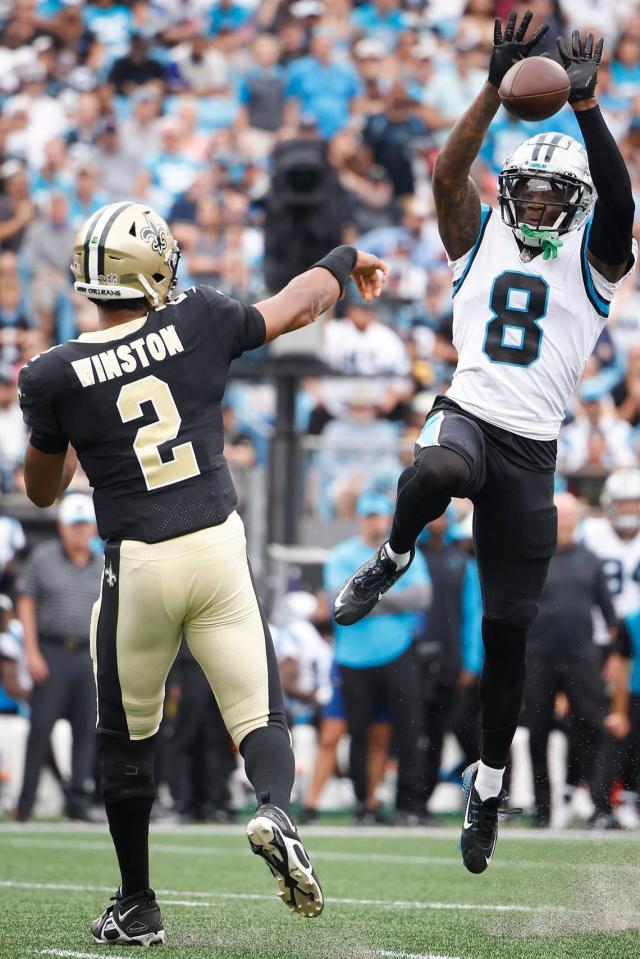 Who's inactive for Carolina Panthers-New Orleans Saints Monday