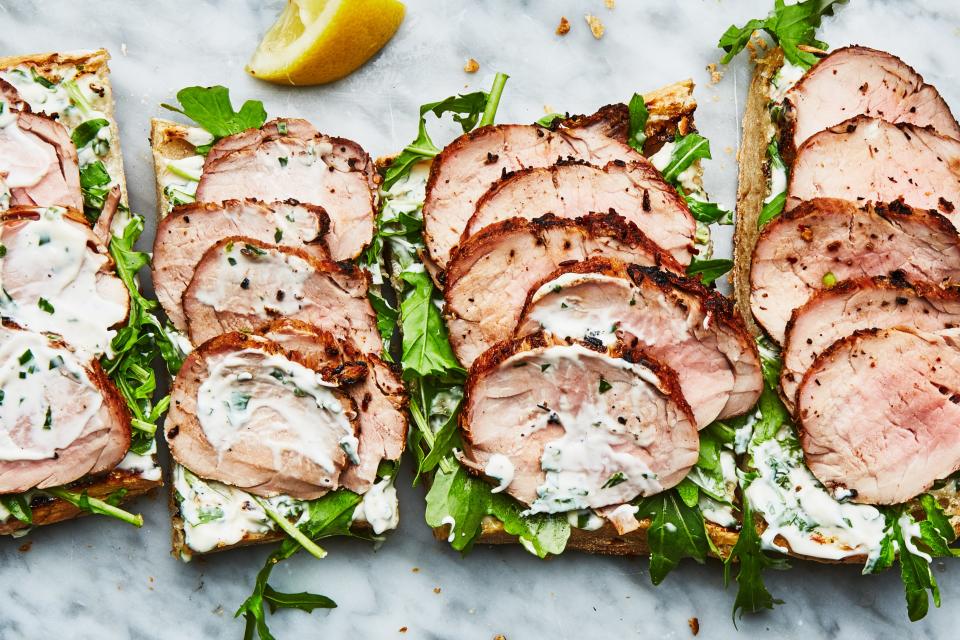 Pork tenderloin can be a sandwich, if you want it to be.