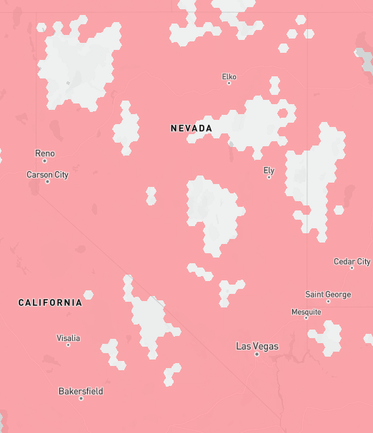 Verizon’s 4G LTE coverage (Map: FCC)